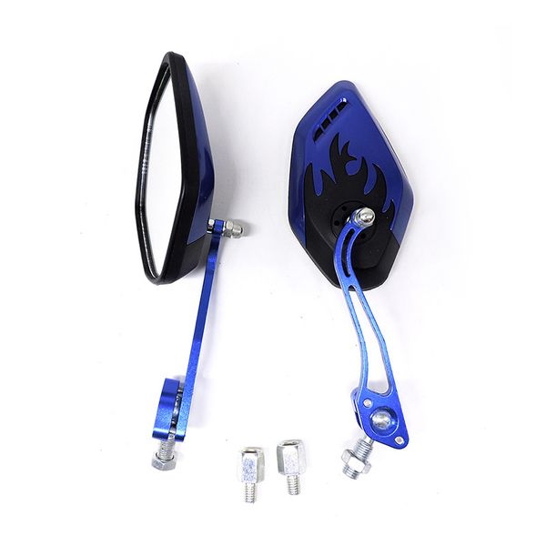 

motorcycle mirrors aozbz adjustment rearview mirror universal bicycle handlebar multi-joint three-dimensional for mountain bike