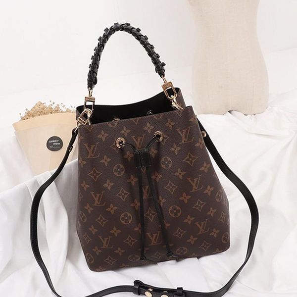 

fast delivery women bags luxury large capacity crossbody messenger bag fashion design type bucket bag handbag drawstring shoulder bags