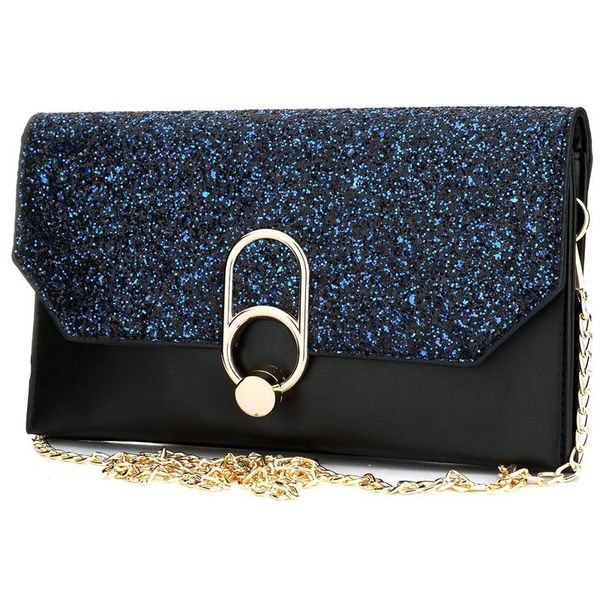 

women's evening envelope clutch bags wristlet purse handbag with adjustable strap