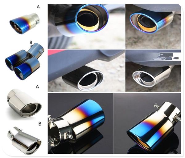 

universal car accessories exhaust pipe muffler tail throat for class ml gl g r gt glc gle gls r