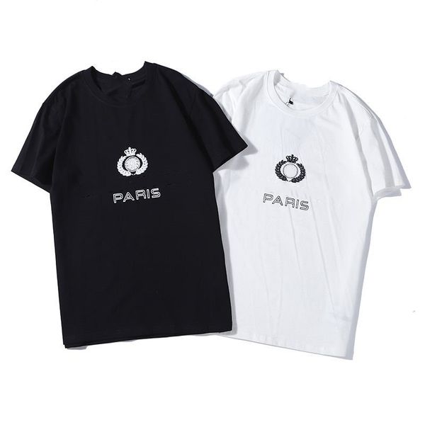 

2020 paris spring summer autumn men'st shirt fashion street casual cool boy style black and white. size s-2xl, White;black