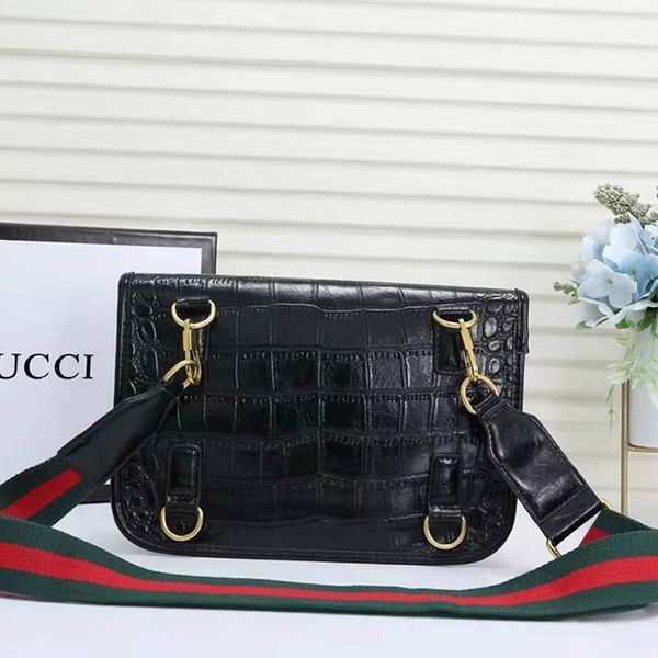 

drop ship mens leather chest pack belt bag bolsa de hombro vintage classic shoulder bags trend style men crossbody bag