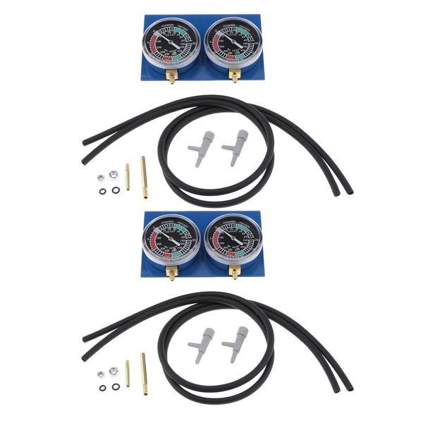 

2 pieces motorcycle carb synchronizer vacuum balancer gauge 2 cylinder set
