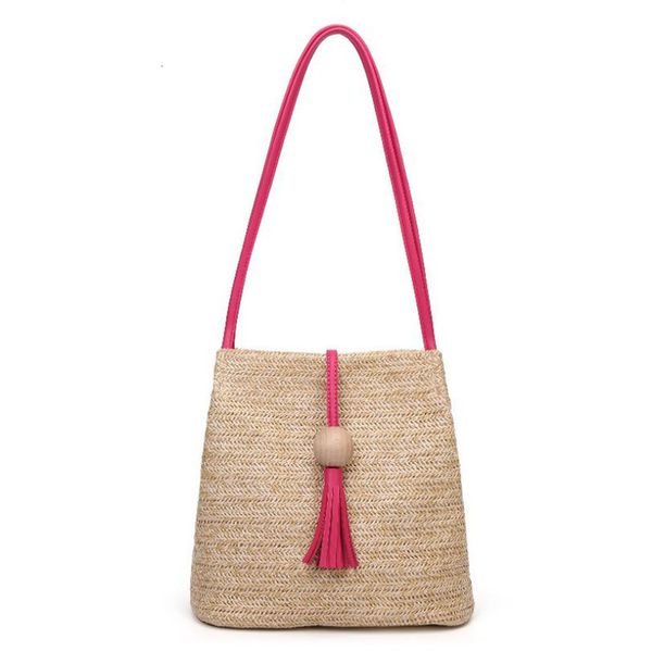 

fashion womens straw bag casual shoulder bag boho women messenger bags crossbody bag band woven buckle