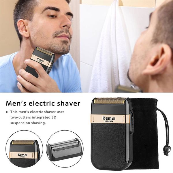 

waterproof electric shaver men twin blade reciprocating razor usb rechargeable shaving machine trimmer face care wet dual use homeindustry x