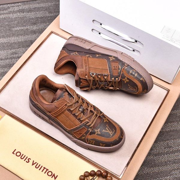 

2020uy limited edition new fashion trend wild men's casual comfortable shoes hiking shoes sports shoes original box packaging, Black