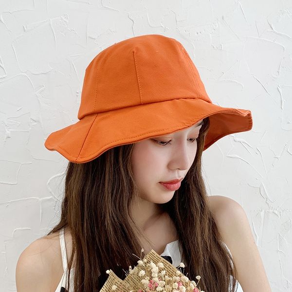

korean female all-match fisherman summer student hipster literary fisherman octagonal octagonal sun hat harajuku basin hat, Blue;gray