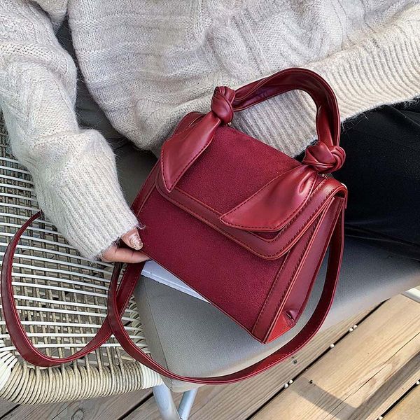 

scrub leather crossbody bags for women 2020 shoulder messenger bag female travel handbags and purses