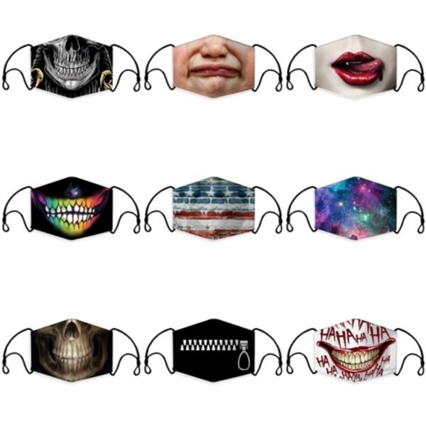 

black face mask cool comfortable to wear reusable washable face mask fashion design face masks for s adults#459