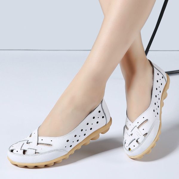 

2020 summer women shoes flat heel shoes ladies loafers ballerina flats, Black