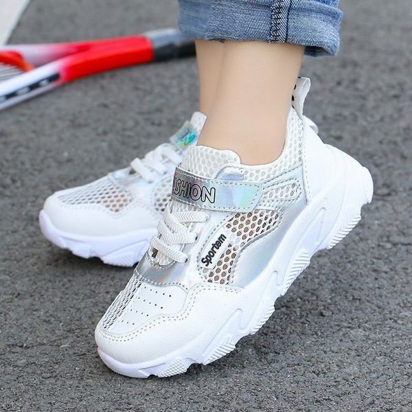 

children 2020 new girls white boy's casual cuhk pupils running children's children's shoes shoes, Black