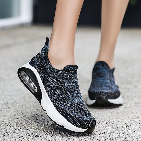 

tenis feminino flats women tennis shoes sneakers 2020 summer outdoor sock slip on flats walking shoes tenis de mujer big size 42