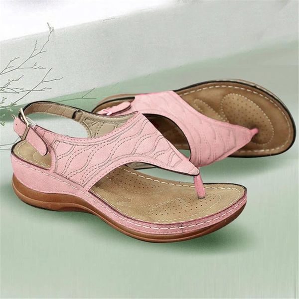 

new embroidery comfy wedges sandals casual summer beach daily women slipper chaussure femme drop shipping, Black