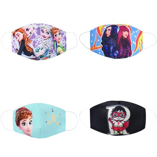 

cloth tapaboca kids snorkel and fins mask cotton face mouth mask cartoon youth children masks for kid paxta masque ggiqd w