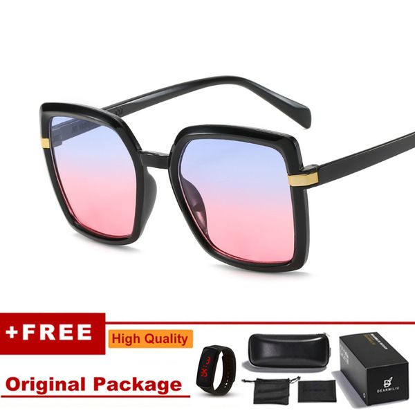 

klbs sunglasses women 2020 square glasses uv400 sunglasess driving driver points oversized shades for women sun glasses, White;black
