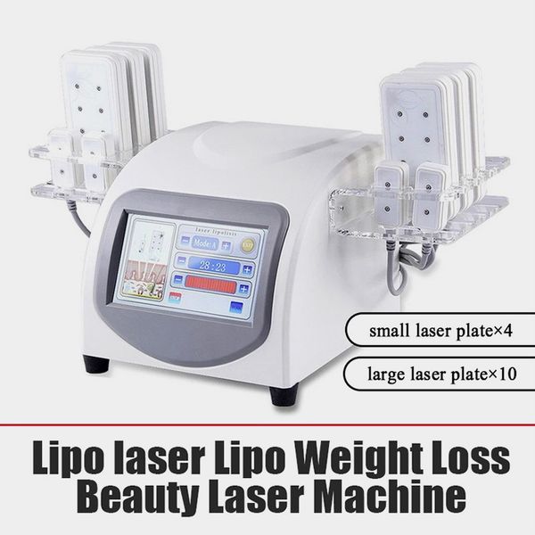 

14 lipolaser pads portable machine double wave lipo laser fat reduction laser lipo machines fda led light therapy