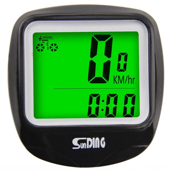 

ihojj shundong sd568c wireless induction green backlight mountain bike code odo english waterproof shundong sd568c wireless induction green
