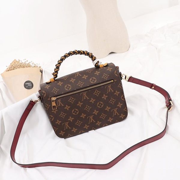 

new arrival womens vintage handbags leather small flap designer luxury crossbody bags lady handle tote messenger bags