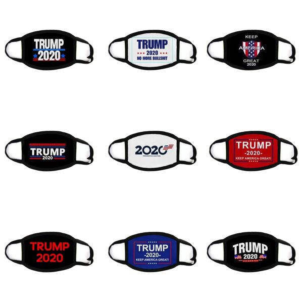 

41 types 3d printing trump 2020 mask windproof cotton mouth masks american election united states mask black mask#586