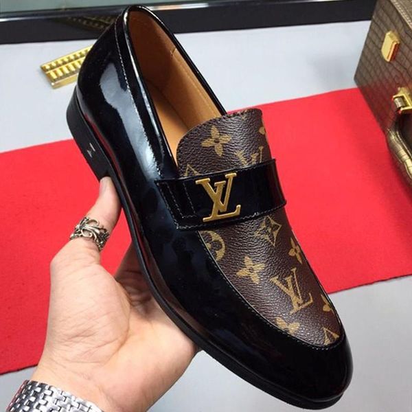 

men shoes fashion luxury breathable outdoors casual dress shoes for men leather germain loafer haussmann derby dress shoes sale