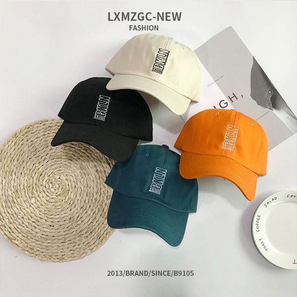 

2020 new korean all-match men' baseball sun hat sun hat and women' baseball cap letter embroidery cap summer outdoor sunshade, Blue;gray