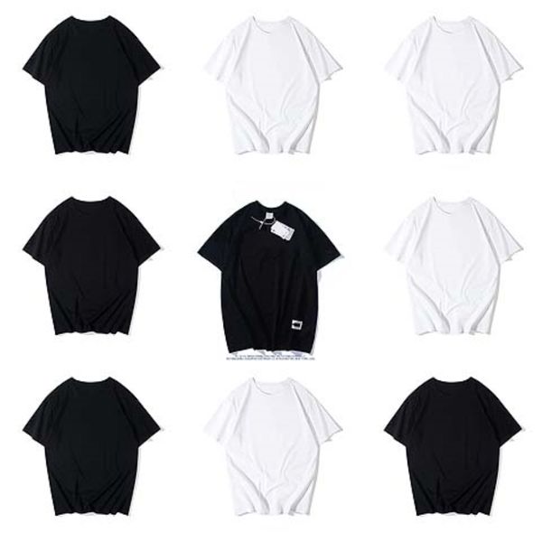

мужская мода стилист футболка summer men women t shirt высокое качество черный белый t shirt тис размер s-xl # qa158, White;black