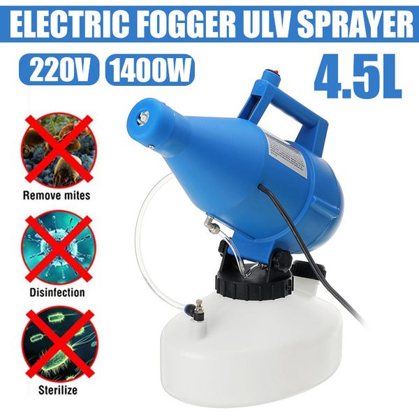

ac 110v / 220v электрического холодного туман ultra low volume опрыскиватель ulv 3 отверстие инсектицидного воздух стерилизатор эпидемическо