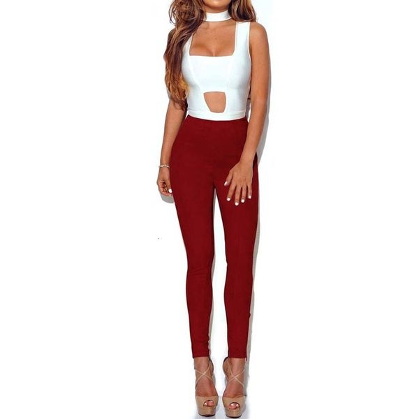 

6colors fashion women ladies pencil pants stretch casual skinny cozy casual faux suede pants high waist trousers leggings yf824, Black