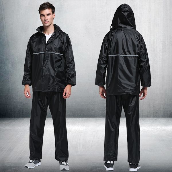 

xqnjz maiyu jiangnan oxford cloth polyester taffe split raincoat motorcycle vehicle electric vehicle motorcycle electric car suit rain