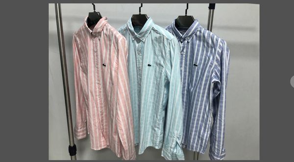 

лоскутное классические рубашки платья с длинным рукавом мужская повседневная мужская одежда плюс размер конфеты цвета слим eden park busines, White;black