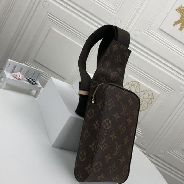 

designer mens chest pack belt bag sac bandouli Ã¨re crossbody chest bags drop ship men shoulder bag zipper messenger bags sale
