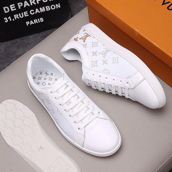 

new arrival luxembourg sneaker men 's shoes plus size footwears fashion design breathable casual lace -up shoes chunky sn, Black