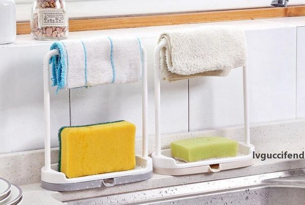

kitchen storage rack finishing storage bathroom toilet plastic deskhousehold items sponge drain creative