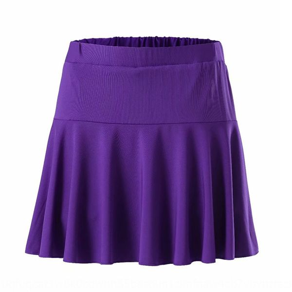 

new sports pants anti-exposure badminton badminton pleated tennis pleated skirt quick-drying running training skirt, Black;red