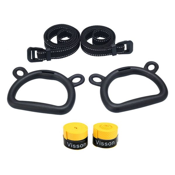 

childrenadult гимнастические кольца с регулируемыми ремнями heavy duty gym оборудование для тренажеры железнодорожного тренировки #d