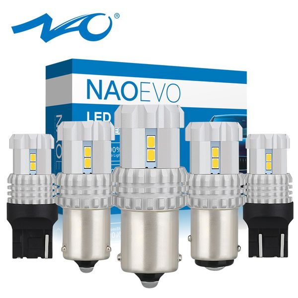 

nao p21w led py21w t20 w21w w21 5w dimension lights ba15s p21/5w 12v 7443 1156 drl 1157 bay15d brake white 7440 bau15s 6000k red