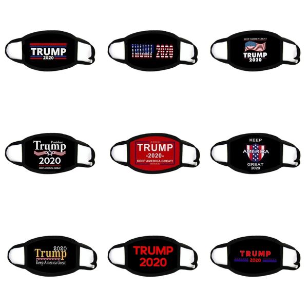 

trump face mask 2020 american election supplies printing us flag fashion dustproof washable reusable cycling mask 758