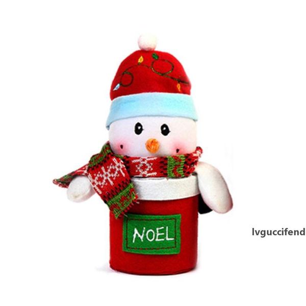 

christmas gift box christmas candy jar cute santa claus elk snowman children gift box holders supplies r1