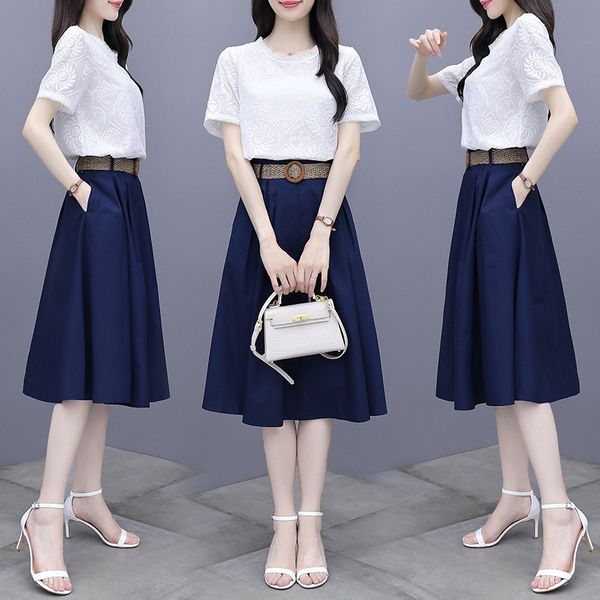 

l9wce suit 2020 summer new women's women's clothing 2020-piece set casual fashion temperament all-match loose elegant commuting tw, Gray