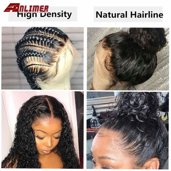 

jerry curly glueless full lace human hair wigs 150 density remy brazilian full lace wig swiss lace pre plucked with baby hair, Black