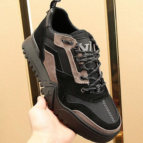 

mens shoes casual breathable hiking sneaker chaussures pour hommes men shoes casual design zapatos de hombre fast shipping, Black