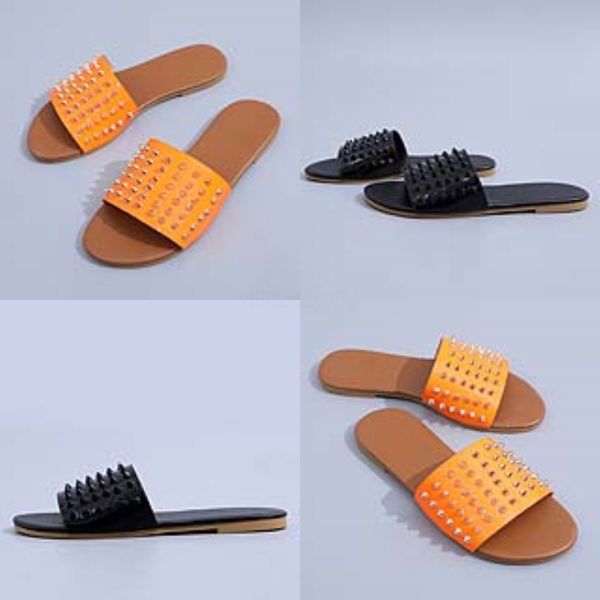 

sandalias mujer 2020 summer soes women deners block eel soes female wee slippers ladies flat multicolor plus#884#759, Black