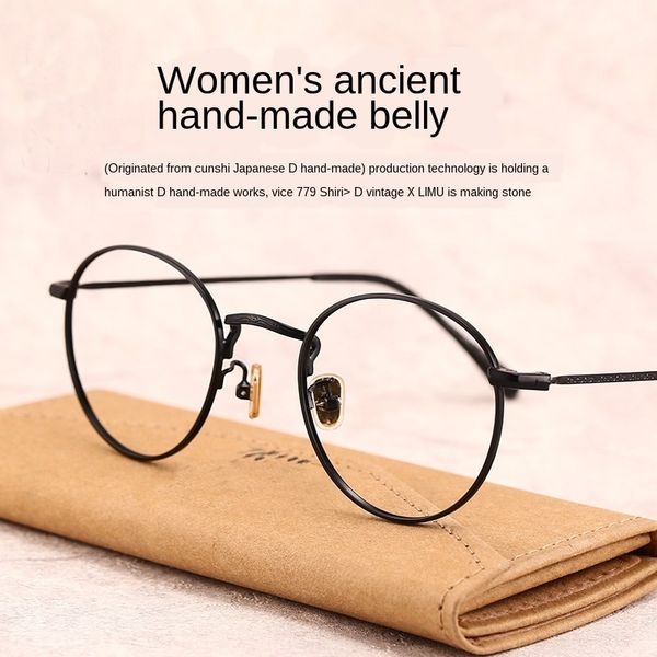 

xwwub metal alloy frame for women myopia glasses glassestrendy ultra light round small face frame for men trendy myopia optical glasses 5210