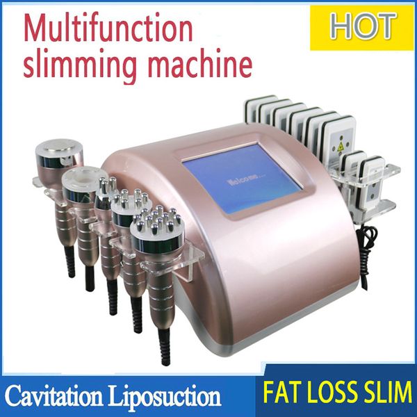 

8 laser pad non-surgical lipolysis laser slimming lipolaser lipo laser device vacuum therapy system for clinic use