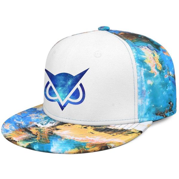 

ваноссгаминг логотип унисекс плоский брим бейсболка обычная команда trucker шляпы flag, Blue;gray