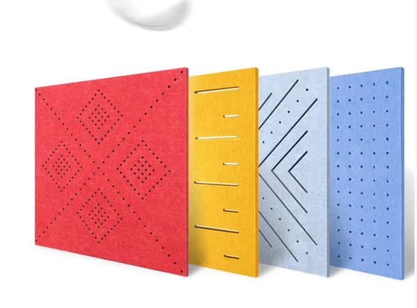 

echo soundproof studio piano room classroom dust-proof wall hanging polyester acoustic panel soundproof diy office wall panel