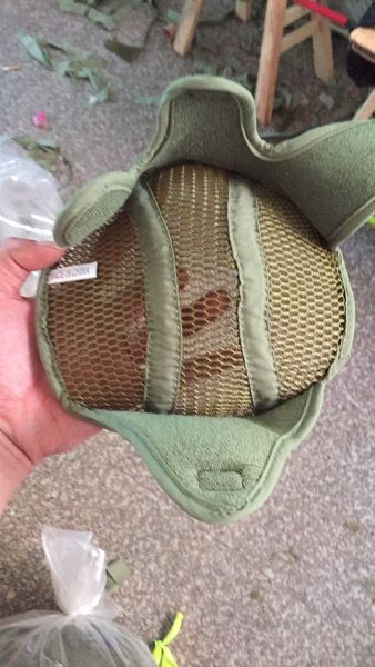 

3d honeycomb mesh lining helmet cap helmet lining breathable cool hard hat liner