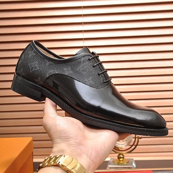 

men shoes luxury casual dress shoes sneakers minister derby chaussures pour hommes formal mens shoes fashion type leather