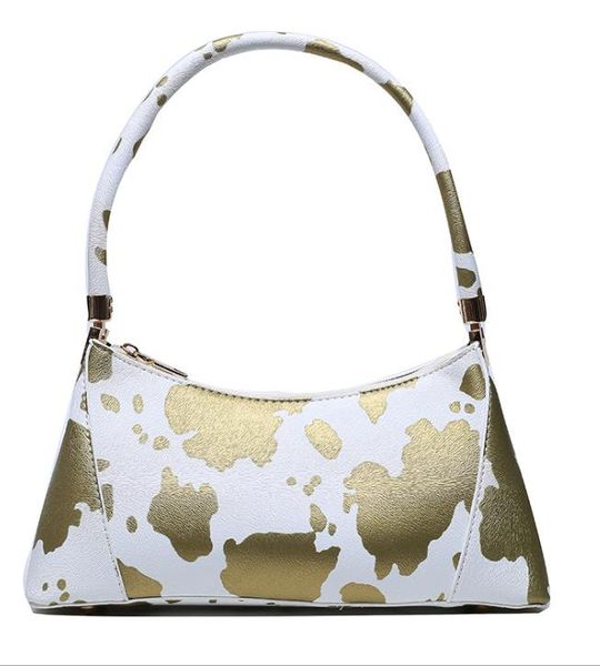 

new arrival designer handbag fashion cow shoulder bag trend all-match temperament portable female bags foreign style underarm bag