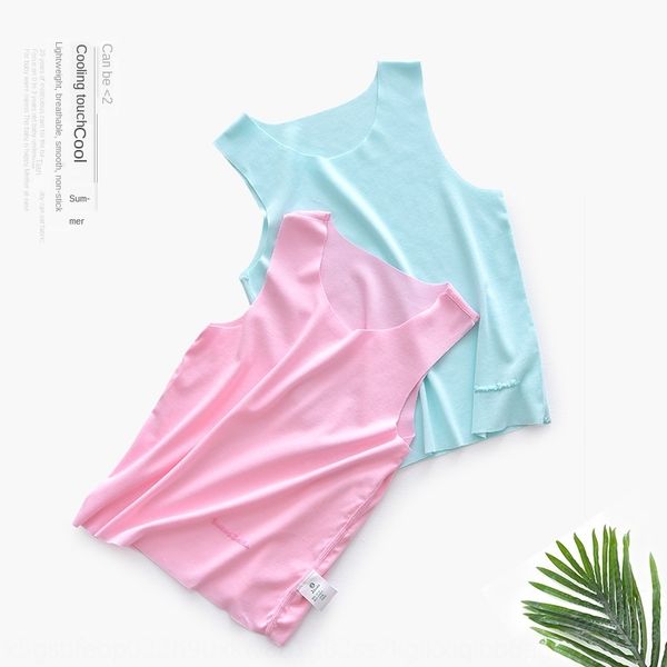 

new children's casual cut men's and children's refreshing sleeveless girl's and baby's base color vest candy candy, Blue